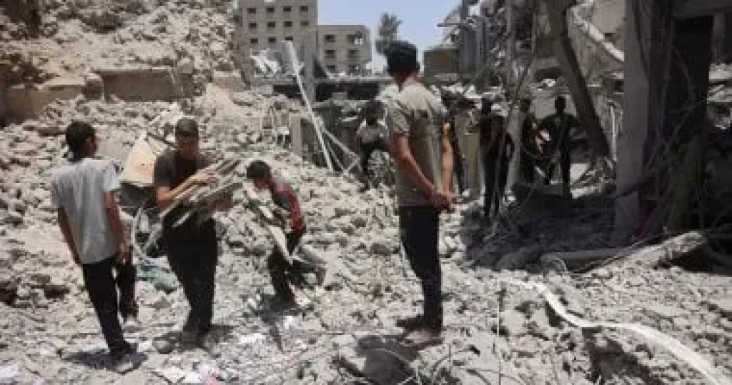 إصابة فلسطينيين برصاص الاحتلال الإسرائيلى فى غزة