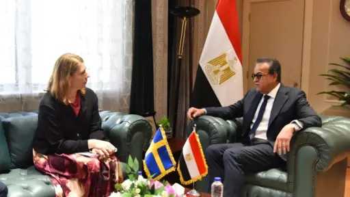 وزير الصحة يبحث مع نظيرته السويدية تعزيز التعاون الثنائي ودعم القطاع الصحي في غزة |صور