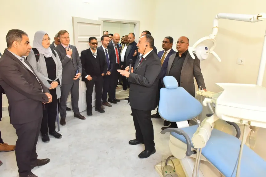 محافظ أسيوط ووفد ”الاتحاد الأوروبي” يتفقدون تطوير منظومة رعاية ذوي الهمم