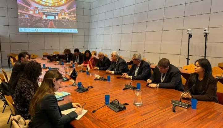 وزير التعليم العالي يشهد انطلاق يوم التعاون العلمي والأكاديمي المصري الفرنسي بجامعة سيرجي بباريس