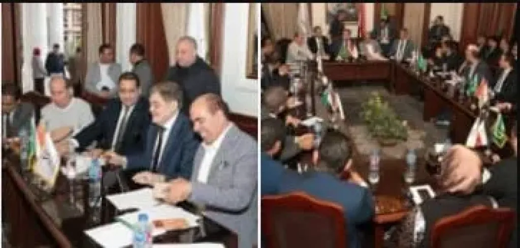 الدكتور السيد البدوي يستقبل رئيس كيان  شباب مصر