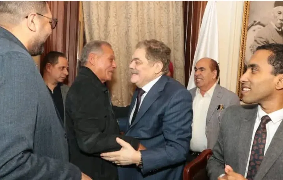 الدكتور السيد البدوي يستقبل رئيس حزب الإصلاح والتنمية