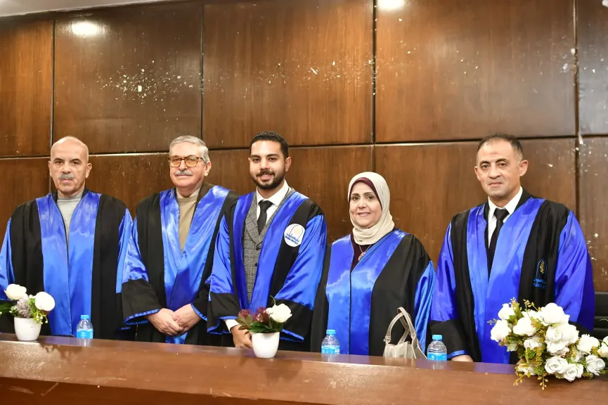 الكابتن يحيى صابر روبي يناقش رسالة الماجستير في علوم الرياضة