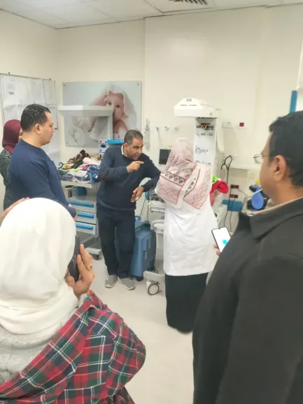 وكيل وزارة الصحة بأسيوط يتفقد مستشفى منفلوط المركزي