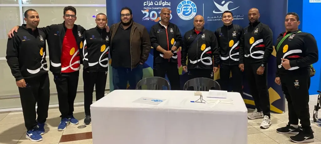 5 لاعبين يمثلون مصر في بطولة فزاع لألعاب القوى البارالمبية