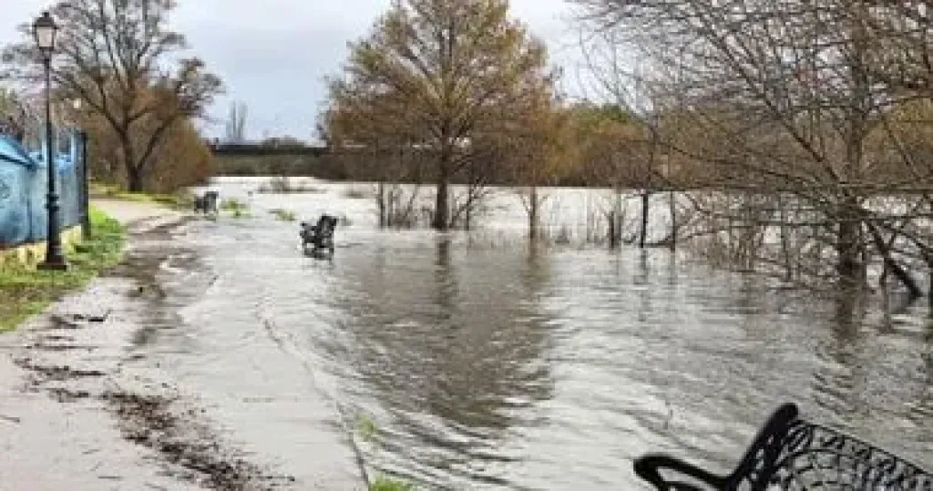 العاصفة مارتا تضرب مزارع شبه الجزيرة الأيبيرية