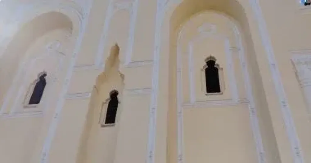 الأوقاف: زخارف مدخل المسجد العباسي بشبين الكوم أصلية ولم يطرأ عليها تغيير