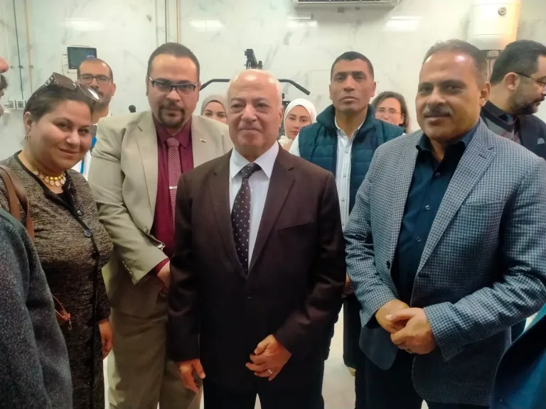 محافظ الشرقية يفتتح أول وحدة تأهيل رئوي بمستشفيات الصحة بالزقازيق