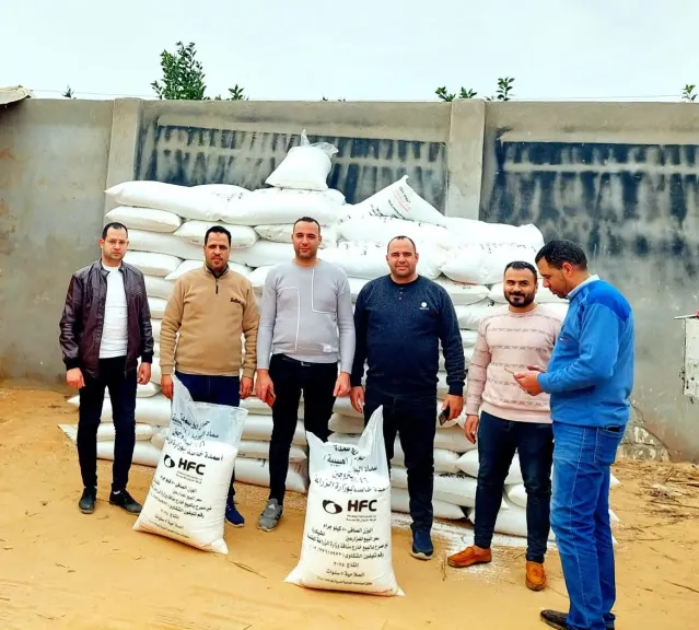 ضبط 10 طن اسمدة مدعمة قبل بيعها بالسوق السوداء