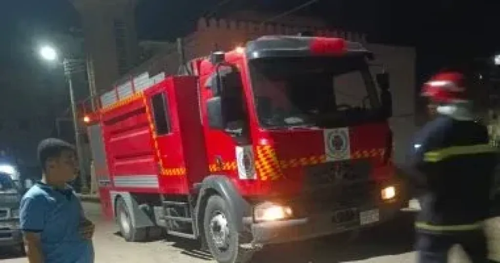 السيطرة على حريق بجوار مسجد فى المنوفية دون إصابات