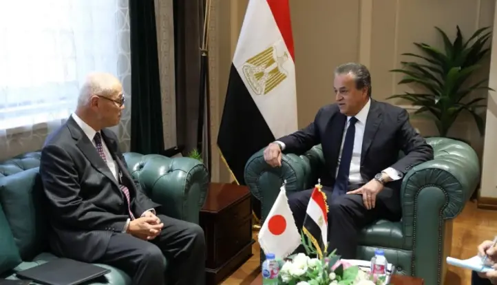 وزير الصحة يستقبل سفير اليابان لبحث تعزيز التعاون الصحي وإنشاء مستشفى مصري ياباني بالعاصمة الجديدة |صور