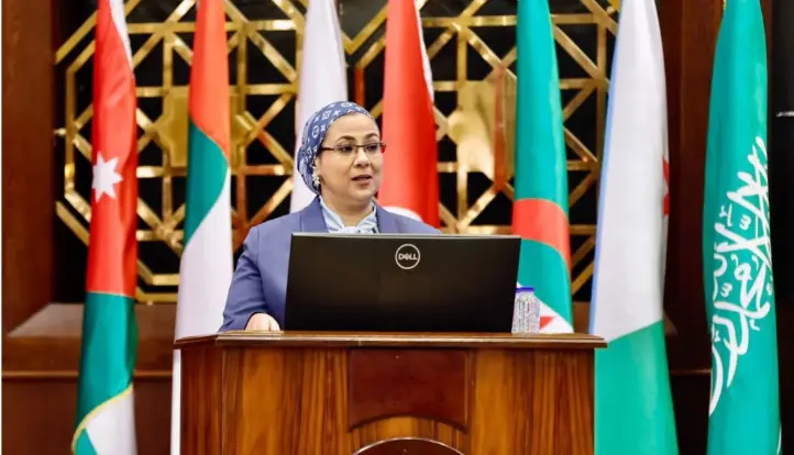 المستشارة أمل عمار تشارك بمنتدى”هي محرك التنمية” وتؤكد: ما وصلت إليه المرأة ثمرة إرادة سياسية واعية من رئيس الجمهورية