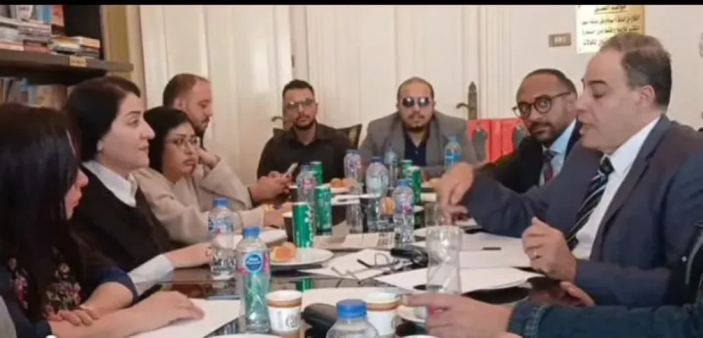 لقاء تنسيقي بين شباب الوفد واتحاد «بشبابها»  بمعهد الوفد للدراسات السياسية