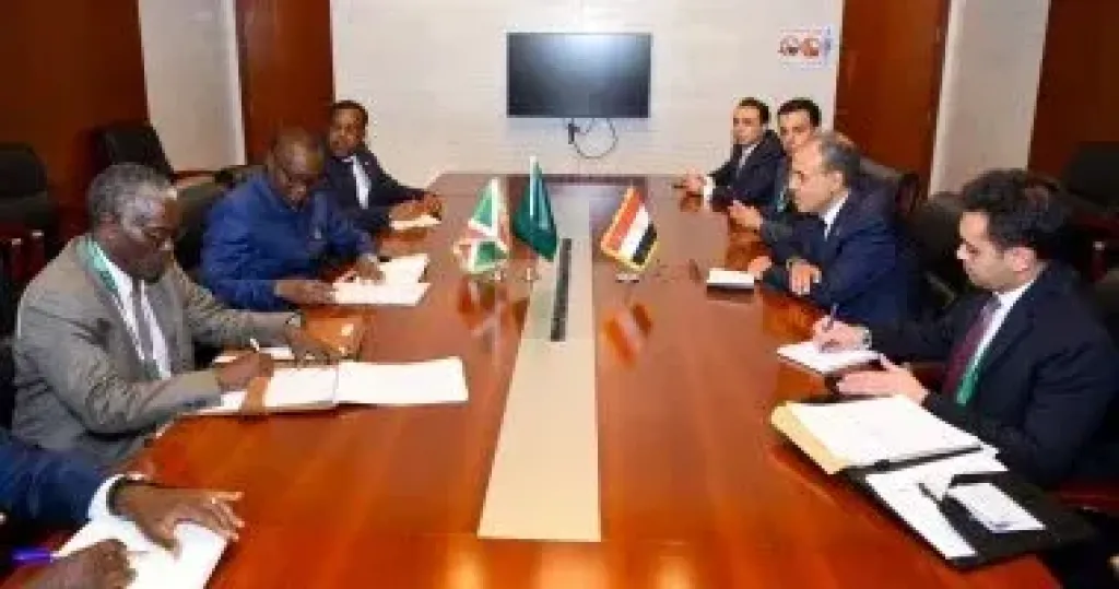 وزير الخارجية يلتقى نظيره البوروندى لبحث سبل تعزيز العلاقات الثنائية