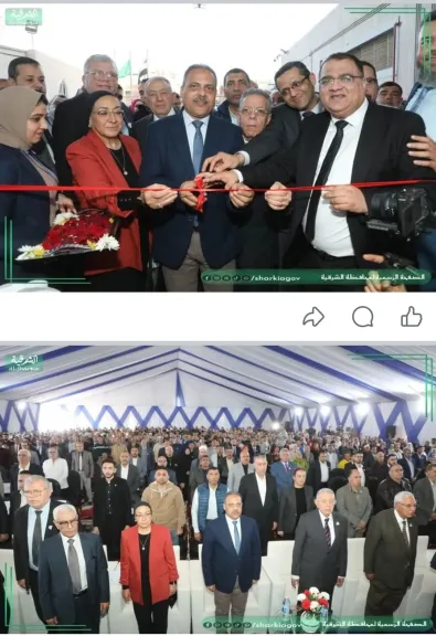 محافظ الشرقية يشارك  افتتاح مستشفى ”٢٥ يناير” بقرية الشبراوين