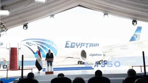 الحفني: انضمام إيرباص خطوة استراتيجية تعزز من تنافسية مصر للطيران |صور