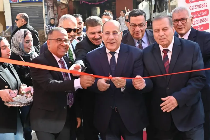 علاء ناجي يفتتح الفرع الرابع لهايبر سنابل الخير بالمطرية