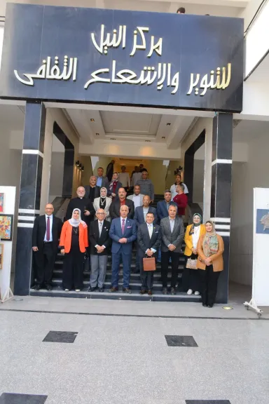 مركز النيل للتنوير والإشعاع الثقافي يشهد افتتاح فعاليات الملتقى الثقافي الأول لجامعات أسيوط