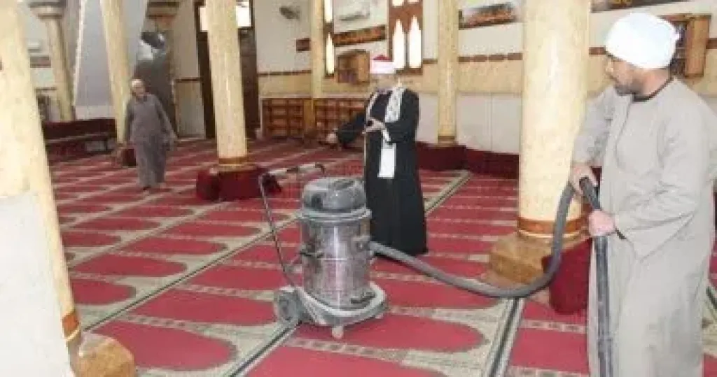 الأوقاف تجدد الحملة الموسعة لنظافة المساجد الثلاثاء المقبل لاستقبال رمضان