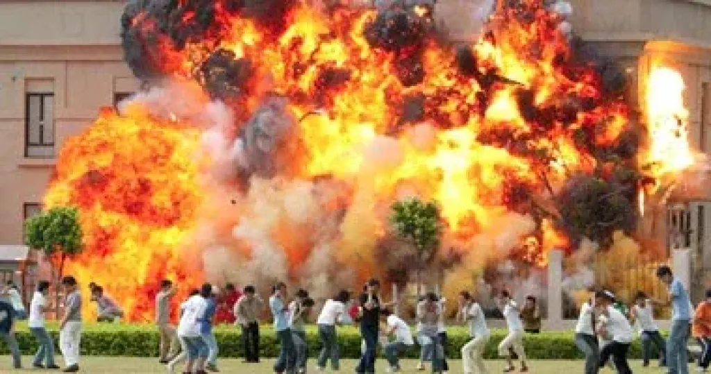 مصرع 8 أشخاص بانفجار متجر للألعاب النارية شرقى الصين