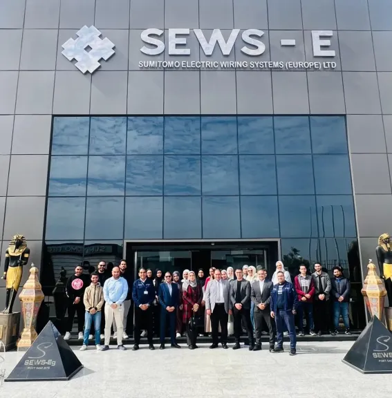 جامعة بورسعيد تُفعّل بروتوكول التعاون مع شركة SE Wiring Systems لربط التعليم بالصناعة