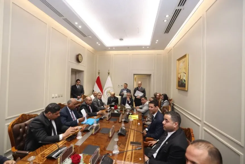 وزير العدل يلتقي عددًا من أعضاء مجلسي النواب والشيوخ| صور