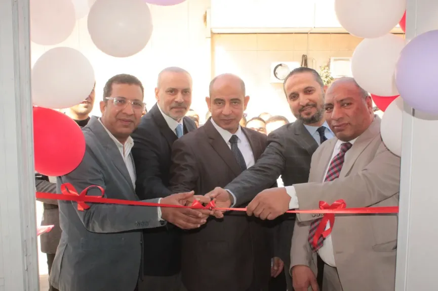 معهد جنوب مصر للأورام يفتتح حديقة الأطفال ومنفذًا لبيع السلع الغذائية