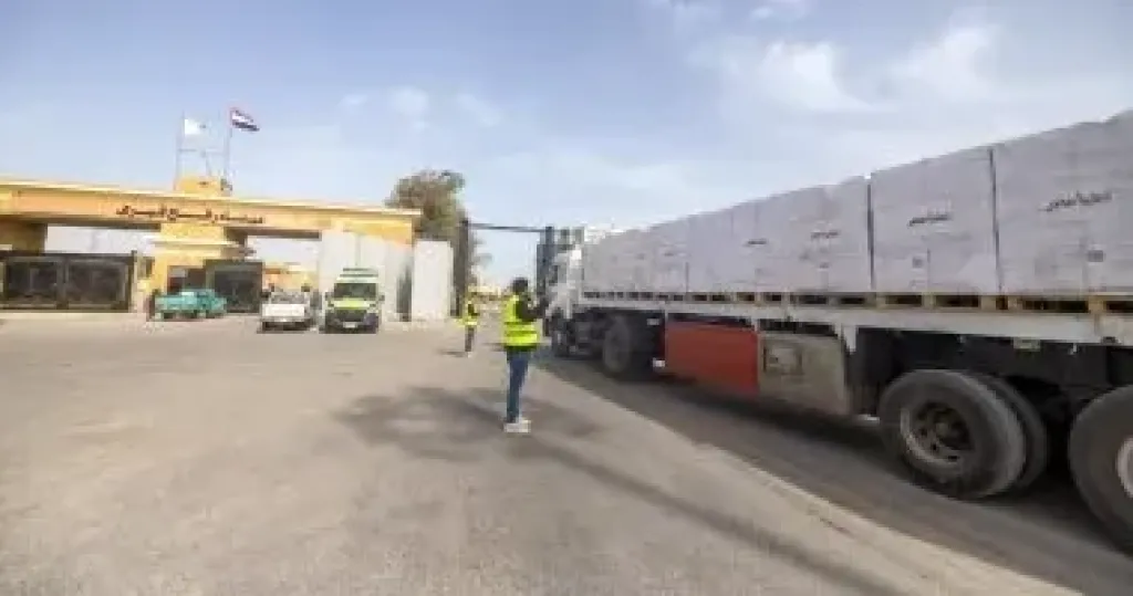 صندوق تحيا مصر وبيت الزكاة يعلنان دخول 780 طن مواد غذائية غزة استعدادًا لرمضان