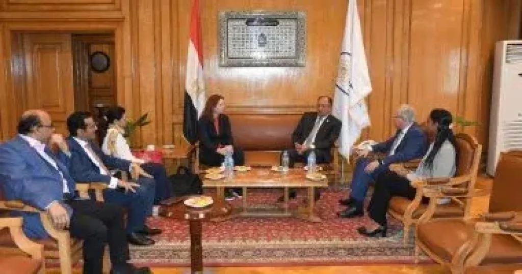 جامعة العاصمة تستضيف مديرة الهيئة الألمانية للتبادل العلمى بمصر