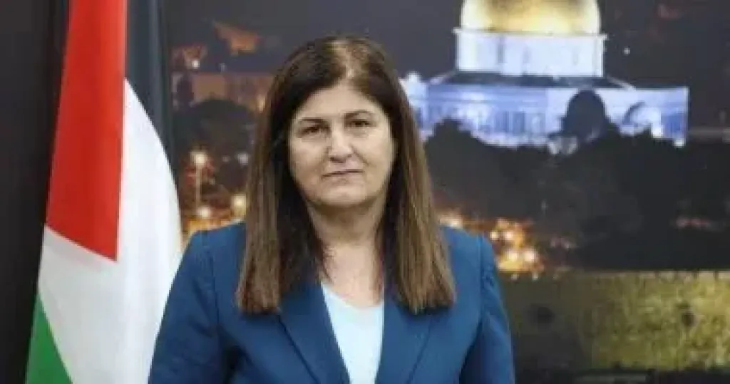 وزيرة الخارجية الفلسطينية تجتمع مع مفوض حقوق الإنسان في سلوفاكيا