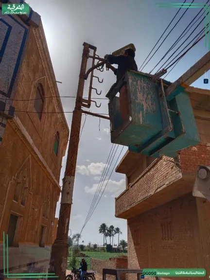 محافظ الشرقية : حملات مكثفة لصيانة منظومة الإنارة العامة بمراكز والمدن والأحياء