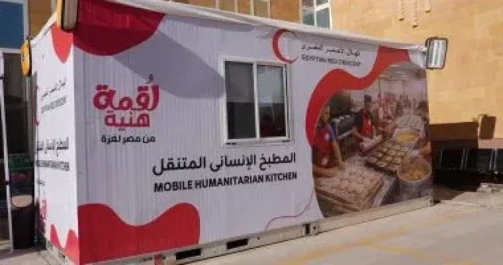 الهلال الأحمر المصرى: إفطار مليون صائم داخل قطاع غزة