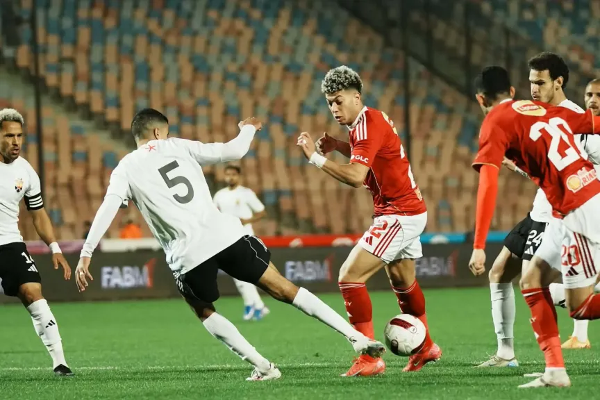 الأهلي يفوز على الجونة بهدف نظيف في الدوري الممتاز