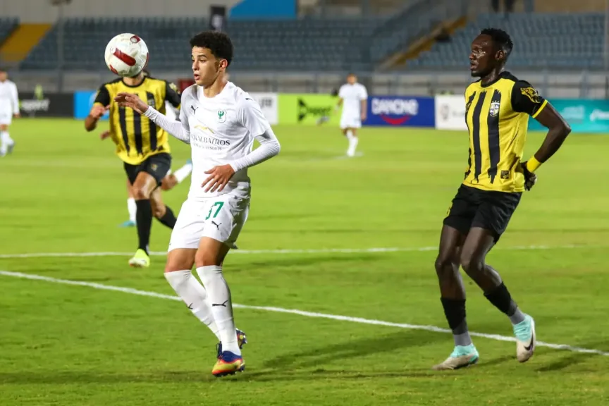 تعادل المصري والمقاولون 1 - 1 في الدوري الممتاز