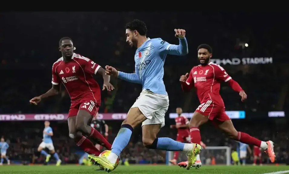 فرص عمر مرموش فى حسم لقب الدوري الإنجليزي لأول مرة مع مان سيتي