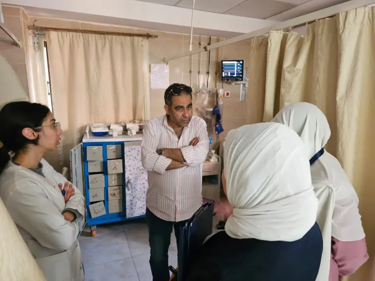 مرور مفاجئ لوكيل وزارة الصحة على مستشفى ساحل سليم والمركز الصحى