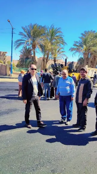 رصف شارع بورسعيد بديروط بتكلفة 17 مليون جنيه ضمن خطة رفع كفاءة