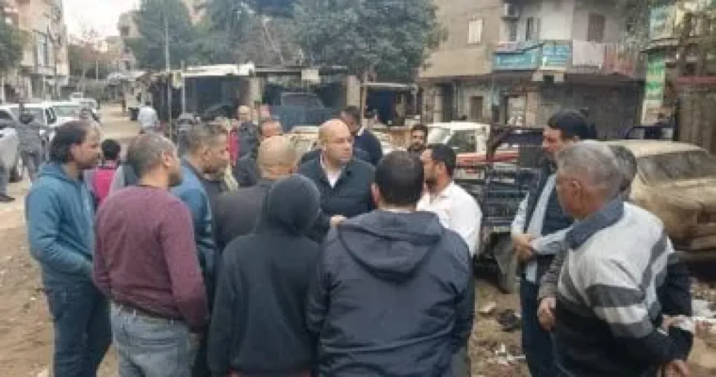 جولة لنائب محافظ الجيزة فى أبو النمرس وعزبة مدكور