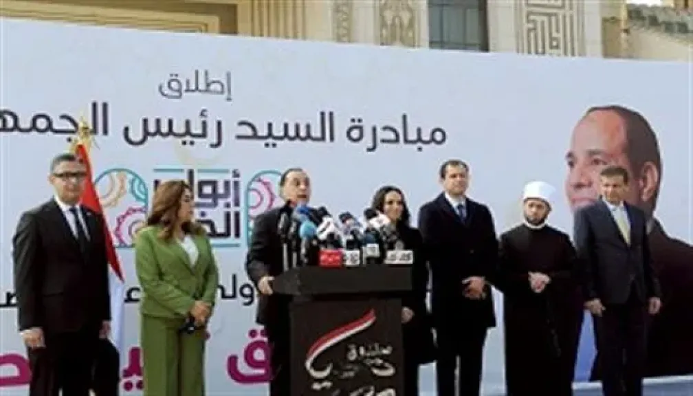 مبادرة أبواب الخير تنطلق بـ4 ملايين وجبة و3 ملايين كرتونة.. إنفوجراف