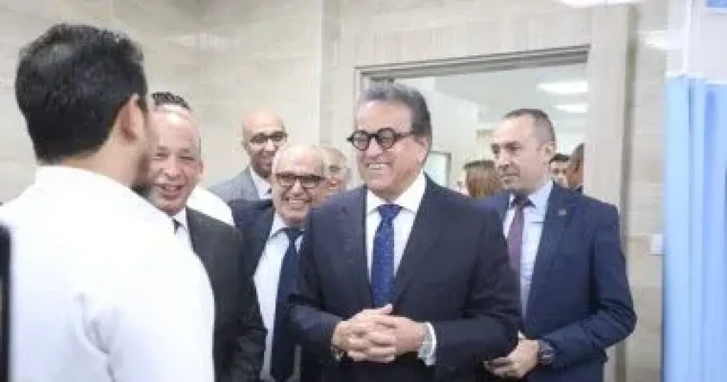 وزير الصحة يفتتح وحدة السكتة الدماغية الشاملة بمستشفى العاصمة الجديدة