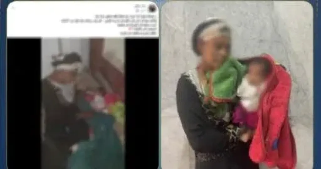 سقوط سيدة استغلت طفلتها حديثة الولادة لجمع الأموال