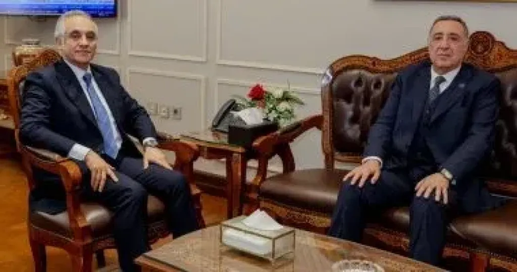 وزير العدل يستقبل رئيس المحكمة الدستورية العليا