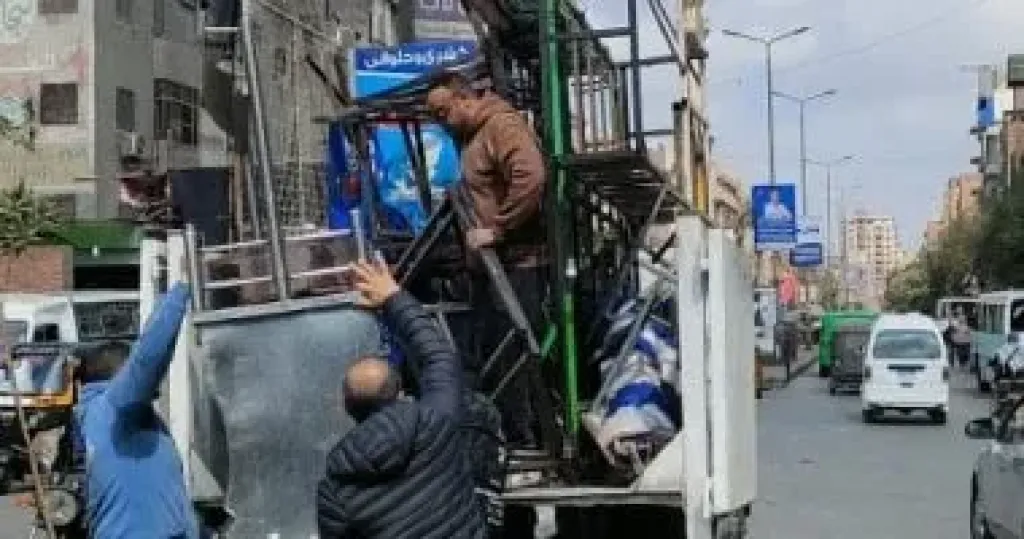 حى إمبابة يشن حملات مكثفة لرفع الإشغالات وإعادة الانضباط إلى الشارع