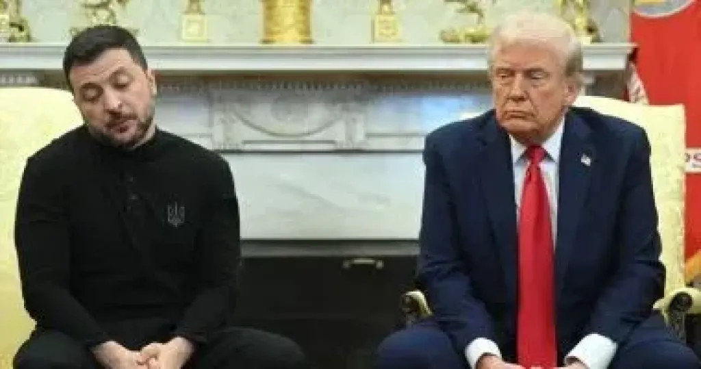 زيلينسكي يدعو ترامب البقاء إلى جانب أوكرانيا
