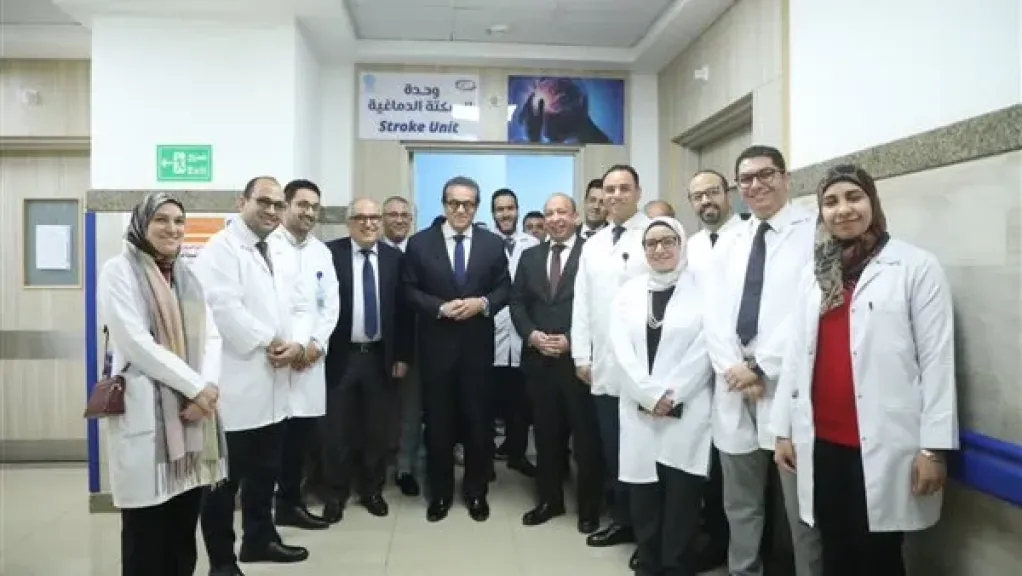 وزير الصحة يتفقد النموذج المرجعي الأول لرعاية السكتة الدماغية بالقناطر الخيرية