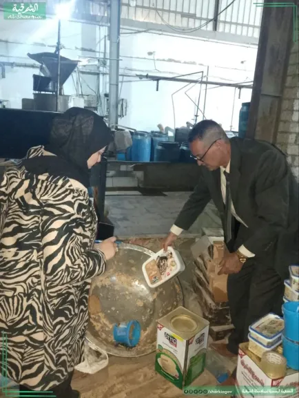 تموين الشرقية يضبط ٢٩,5 طن مواد غذائية منتهية الصلاحية