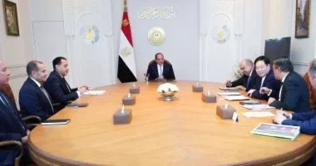 رئيس GCL الصينية يشيد بالإجراءات المصرية لتشجيع وجذب الاستثمارات الأجنبية