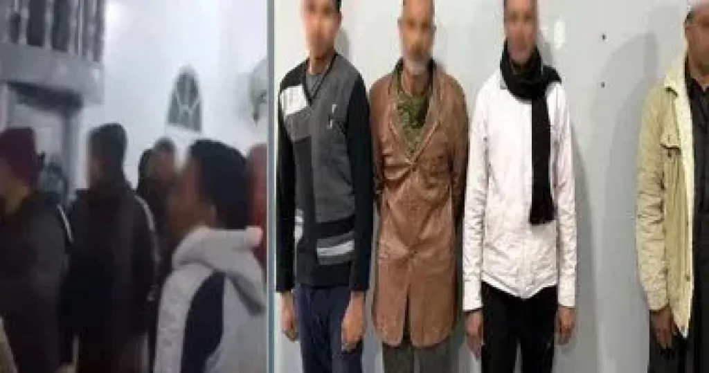 خناقة ولاد عم داخل بيت الله.. كشف لغز فيديو الاعتراض على إمام مسجد بالدقهلية