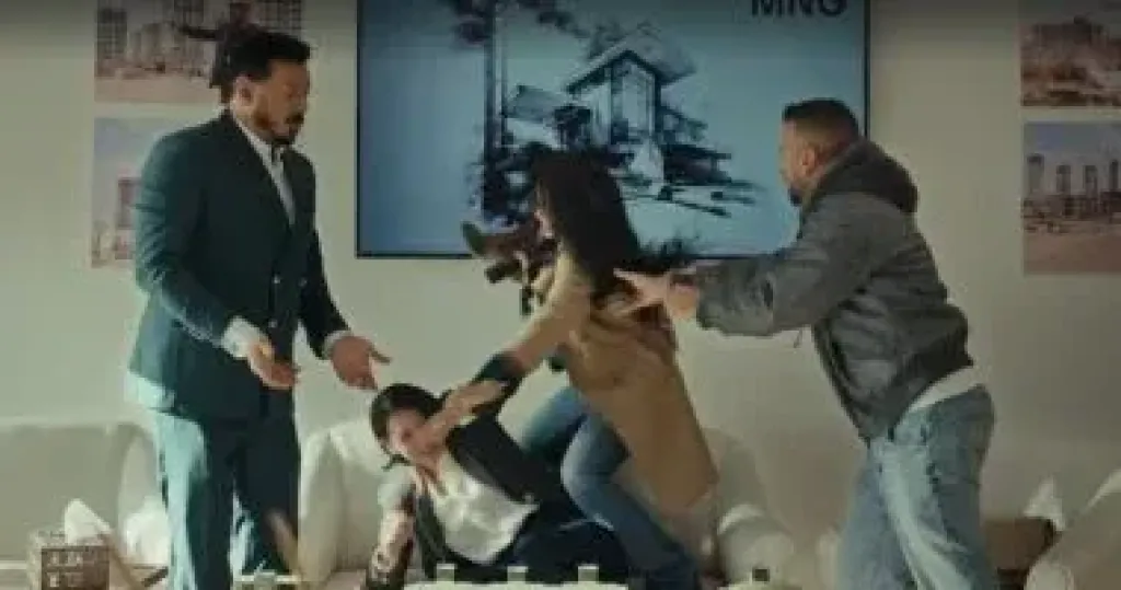 مسلسل درش الحلقة 8.. سهر الصايغ تتهجم على لقاء الخميسى فى وجود مصطفى شعبان