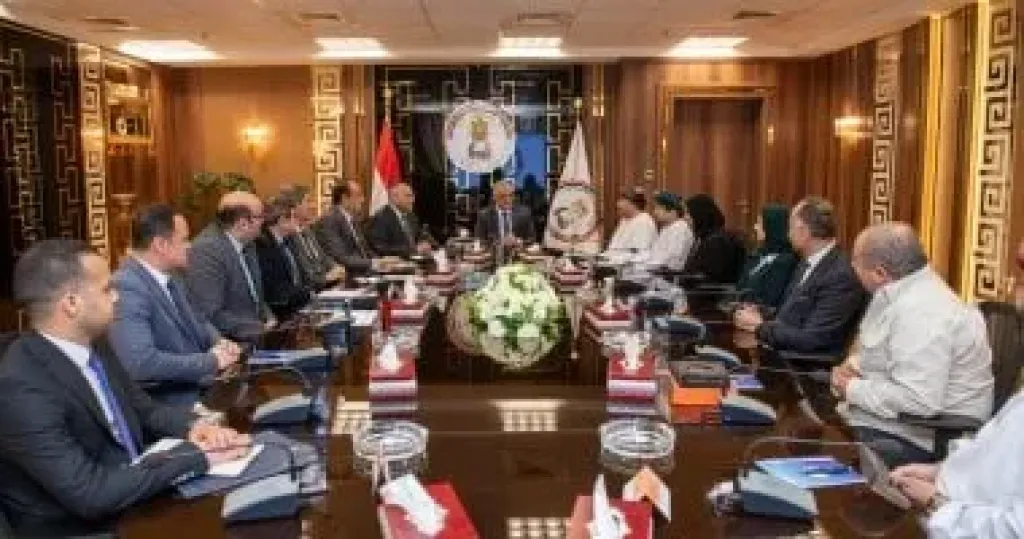 وزير الإنتاج الحربى يستقبل وفد شركة ”Hanwha” الكورية الجنوبية